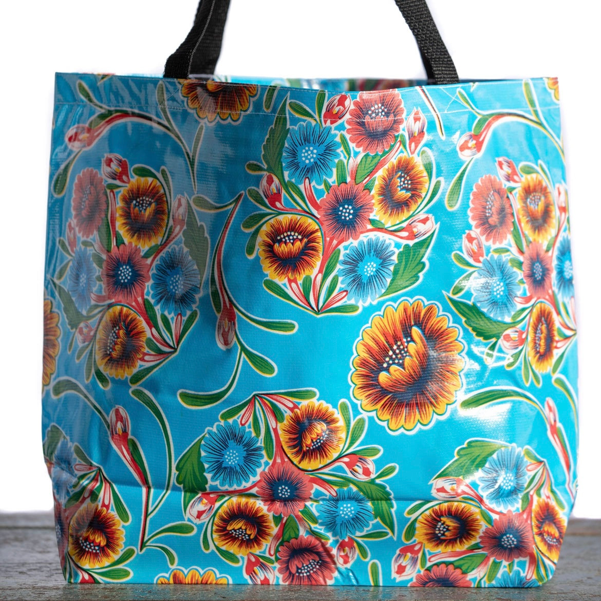 Oilcloth Tote Bag Large Mercado Lula