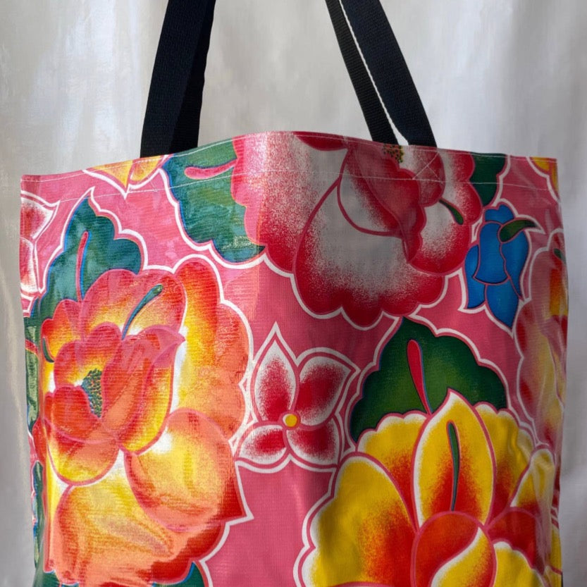 Oilcloth Tote Bag, Large
